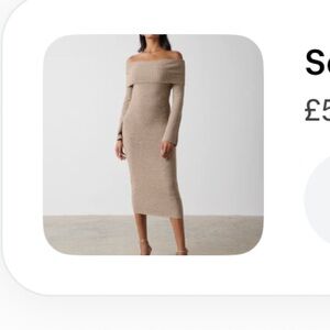 Cozy Off-Shoulder Brown Sweater